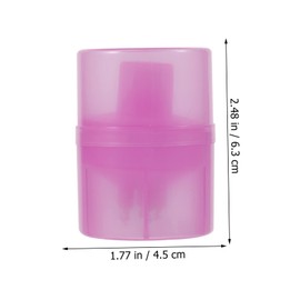 FOMIYES 2 Sets Plastic Applicator Dropper Cone Tip Hair Oil Applicator Bottle for Scalp Oil