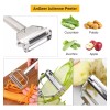 Pakesi Pelador De Frutas Y Verduras Multifunción De 2 Hojas
