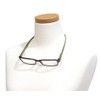 ベイライン ネックリーダーズ Bayline neck readers PC機能付き リーディンググラス(老眼鏡) Bayline(ベイライン) (ブラウン/グリーン, 1.00