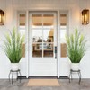 3ft/35in Artificial Plants Outdoor Indoor,Fake Onion Grass In Pot