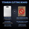 Titanium Cutting Board, 2025 New 18" x 12" Non Toxic