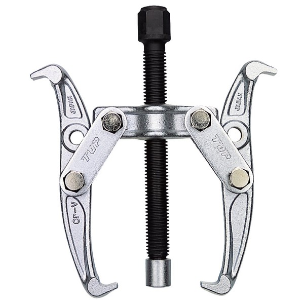 TOP GP-75 Gear Puller, Usable Range: 1.6-3.0 inches (40-75 mm), Depth: 1.6 inches (40 mm), 2 Prong Type