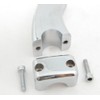Topteng 3.5 Inch Billet Chrome 1 Inch Bars Riser Pull