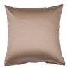 Janine Mako Satin Bed Linen, Plain Colours, 40 cm x