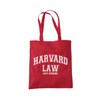 Harvard Law Just Kidding Tote Bag - red One Size