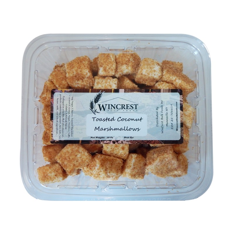 Toasted Coconut Marshmallows - 1 Lb Tub