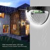 4Pcs Solar Powered LED Lights Outdoor Courtyard Waterproof Wall Mounted