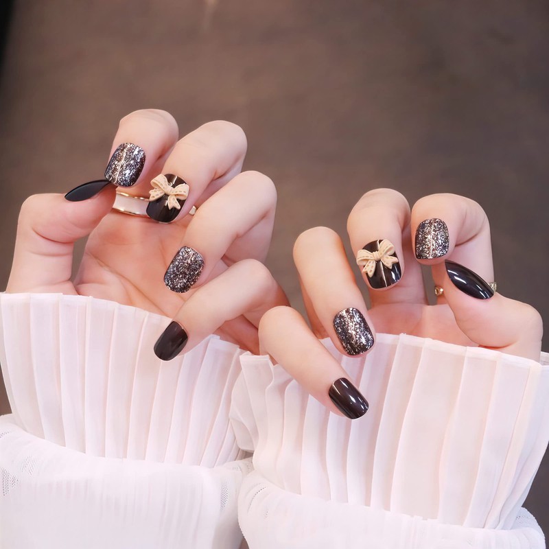 Sun&Beam Nails False Nails, Very Short, Popular, 3D Nails, Press-On