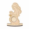 Baby Ultrasound Photo Frame for Pregnancy Keepsake - Wooden Sonogram