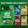 FGO Organic Green Decaf Tea, 100 Count, Eco-Conscious Tea Bags,