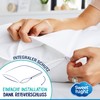 Sweet Night Axel Pack of 2 protèges-oreillers Waterproof Jersey Polyester