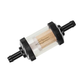 Motorcycle Fuel Filter, Motorcycle Fuel Filter, Practical Durable for 6 mm Diameter Motorcycles (Black)