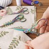 Asdirne Titanium Coating Sewing Scissors Bundle, Professional Fabric Scissors Set,