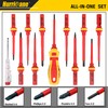 HURRICANE 1000V Insulated Electrician Screwdriver Set, All-in-One Premium Professional 13-Pieces