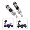 Oshhni 2 Pieces 1/16 Hydraulic Front and Rear Shock Absorbers