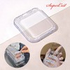 Nail art transparent acrylic nail tip display frame case / 네일아트 투명 아크릴 네일팁 디스플레이 액자 케이스