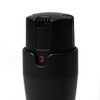 Black Straight Thermostatic Radiator Valves TRV Modern Radiator Valves 15mm