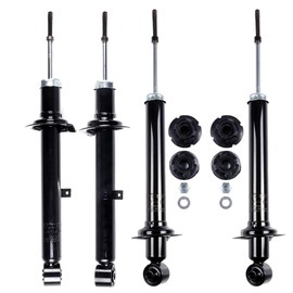 4Pcs Front + Rear Shocks Set for IS250 - INEEDUP Shock Absorber Kit for 2006 2007 2008 2009 2010 2011 2012 2013 for Lexus IS250,2006 2007 2008 2009 2010 2011 2012 2013 for Lexus IS350 Bare Struts