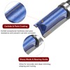 Sourcing Map 2pcs 1/4" Shank 1" Cutting Length 1/2" Cutting