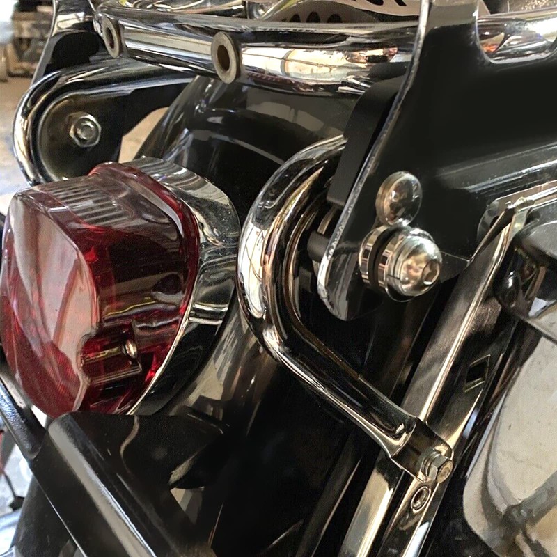 ECOTRIC Detachable Docking Hardware Kit Compatible with 1997-2008 Harley Touring