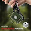Mini Keychain Flashlight Rechargeable Flashlights 500 Lumens LED Magnetic Flashlight