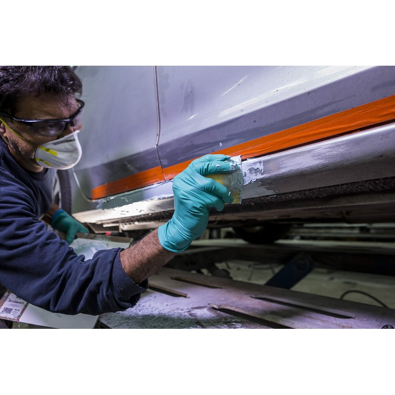 Ansell Microflex 93-260 Disposable Nitrile/Neoprene Gloves, Chemical Resistant, Industrial, Mechanics
