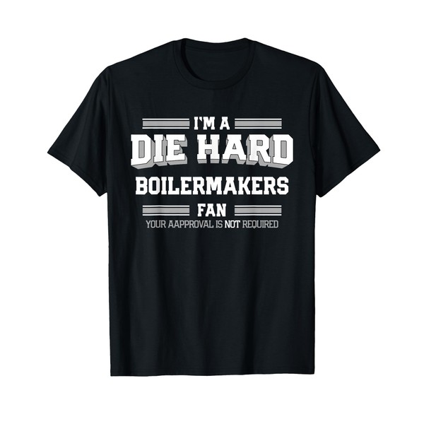 Boilermakers Garfield Die Hard Fan HS T-Shirt