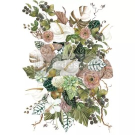 Redesign with Prima Anthurium | Decor Transfers | Redesign with Prima | Rub On Transfer Floral