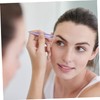 FOMIYES 4pcs Creative Eyebrow Clips Set Ergonomic Tweezers for Eyebrow