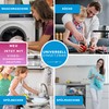Lobenswerk Siphon for Kitchen Sink with Flexible Drain Hose -