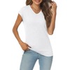 AUTOMET V Neck Tshirts for Women Trendy Basics Clothing Ladies