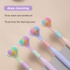 Pack of 2 3 4 Three Sided Toothbrushes Soft Bristle