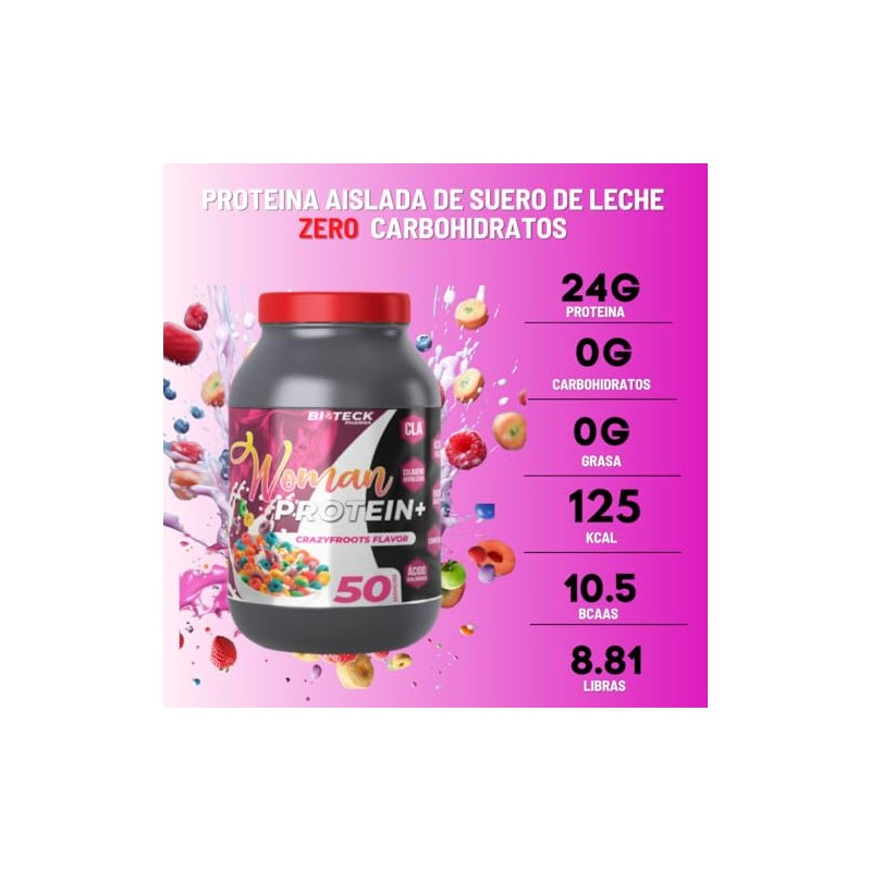 Woman protein sabor cereales frutales (CEREALES FRUTALES, 2KG)