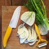 Kyocera’s Revolution Series 5.5” Ceramic Santoku Knife, Chef Knife For
