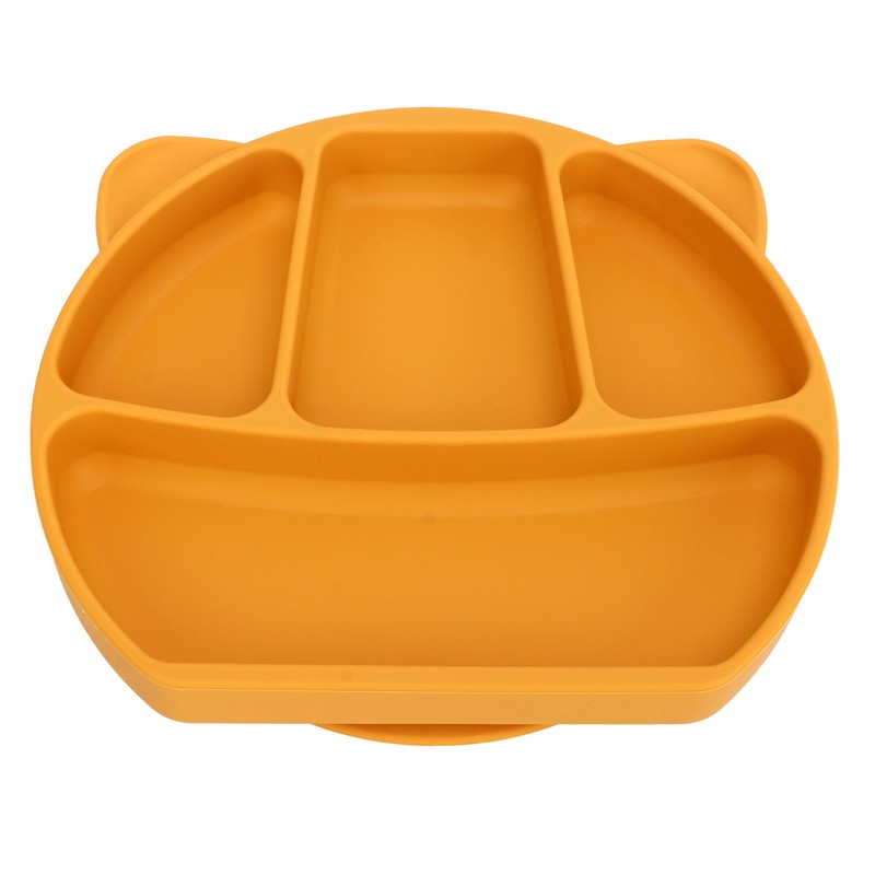 Silicone Suction Plate Safe Food Grade One Piece Cute Panda