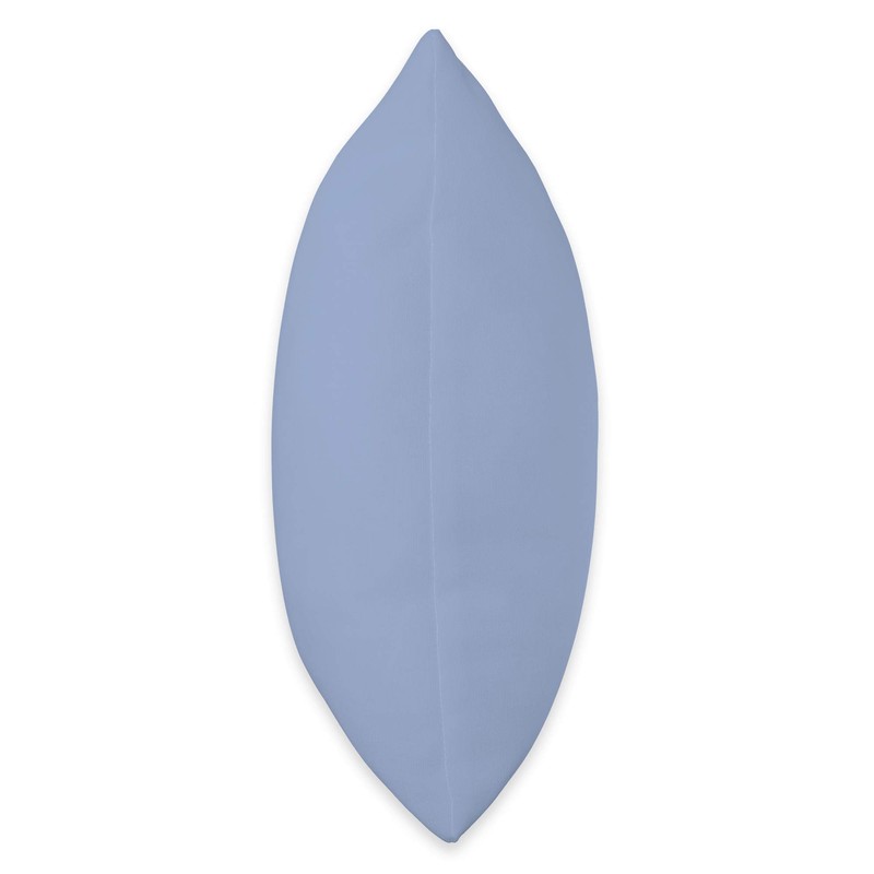 Simple Chic Solid Color Light Periwinkle Blue Throw Pillow