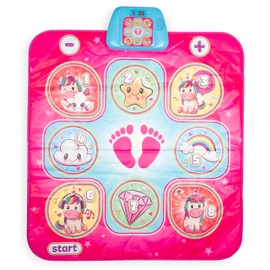 Style Girlz Dance Mat For Girls - Dance Pad With UK Music - Kids Musical Dance Mat With 6 Fun Game Modes - Suitable For Kids Age 3 Years Plus