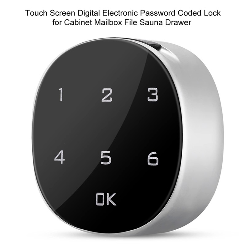 Nikou Digital Password Safe Lock, Electronic Password Code Lock with