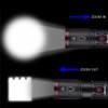 ALONEFIRE SV96 RGB Red Light Flashlight White Green Light Blue