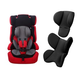 Wadayu Infant Car Seat Insert, Soft Baby Stroller Liner Head and Body Support Pillow, Washable Infant Seat Pad Carseat Neck Support Cushion for Toddler