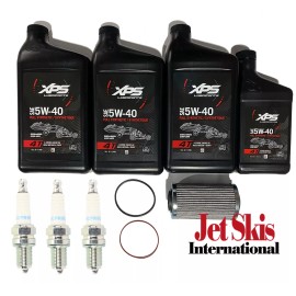 Sea-Doo OEM Seadoo XPS Synthetic Oil Change Kit DCPR8E Spark Plugs 4-Tec GTR GTI RXP RXT