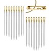 SAHAYA Self Threading Needles 24 pcs (3 Different Sizes Needles
