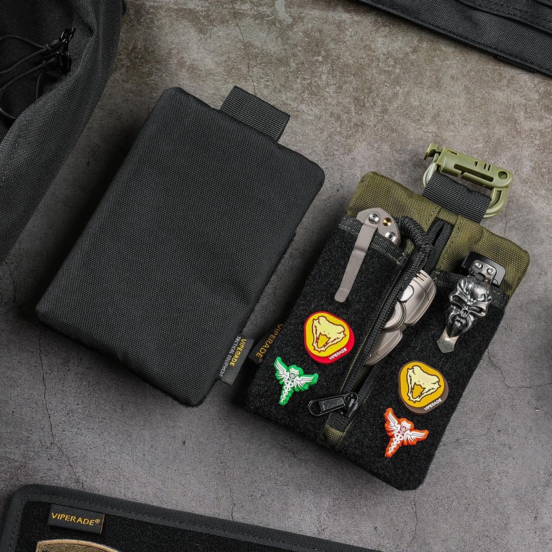 VIPERADE VE24 Small EDC Bag Organiser, EDC Pouch Pockets, Small