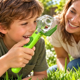 6X Magnifying Bug Catcher for Kids – Handheld Insect Viewer with Observation Chamber for Outdoor Nature Exploration