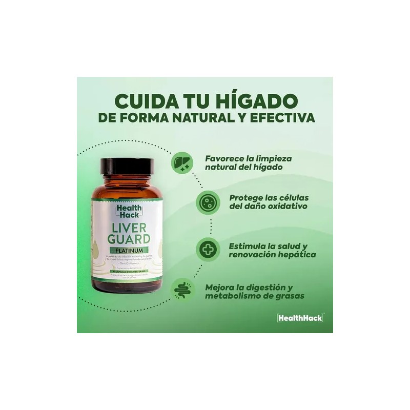 Liver Guard Platinum Cardo Mariano Nac Apoyo Bienestar Hepático Diario
