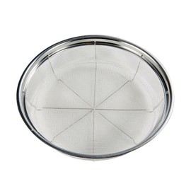 Fine Mesh Strainer for Kitchen, Stainless Steel Colander Bowl for Pasta, Rice, Fruit, Metal Net Baskets with Resting Base - Strain, Drain, Rinse （Diameter 8.67 inch）