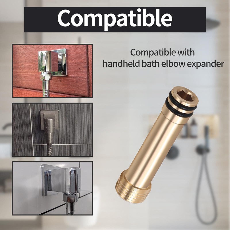 1247986 Supply Adapter Asm-0.313-0.813 Roughin,Extender To Mount The Shower Drop