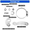 2 Sets Universal Torque Arm Conversion Kits for Electric Bicycle,