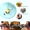Cremation Jewelry Small Star Urn Necklace For Ashes Stainless Steel