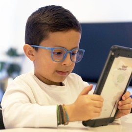 Mobi Eyecare Kids Blue Light Blocking Glasses (Cotton Candy)